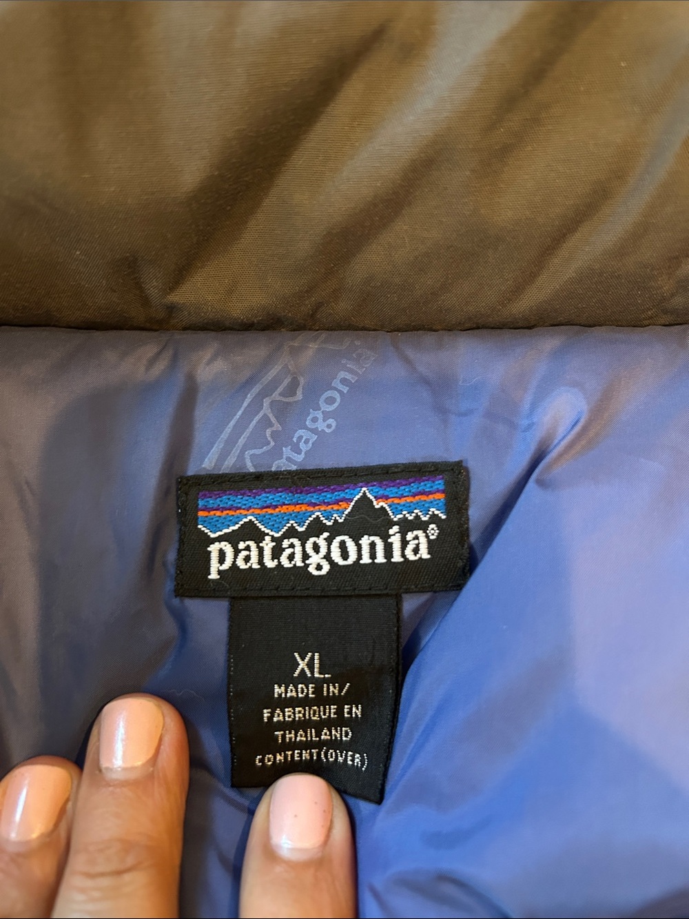Patagonia Men's Winter Jacket - Navy Blue, size XL - Picture 3 of 5